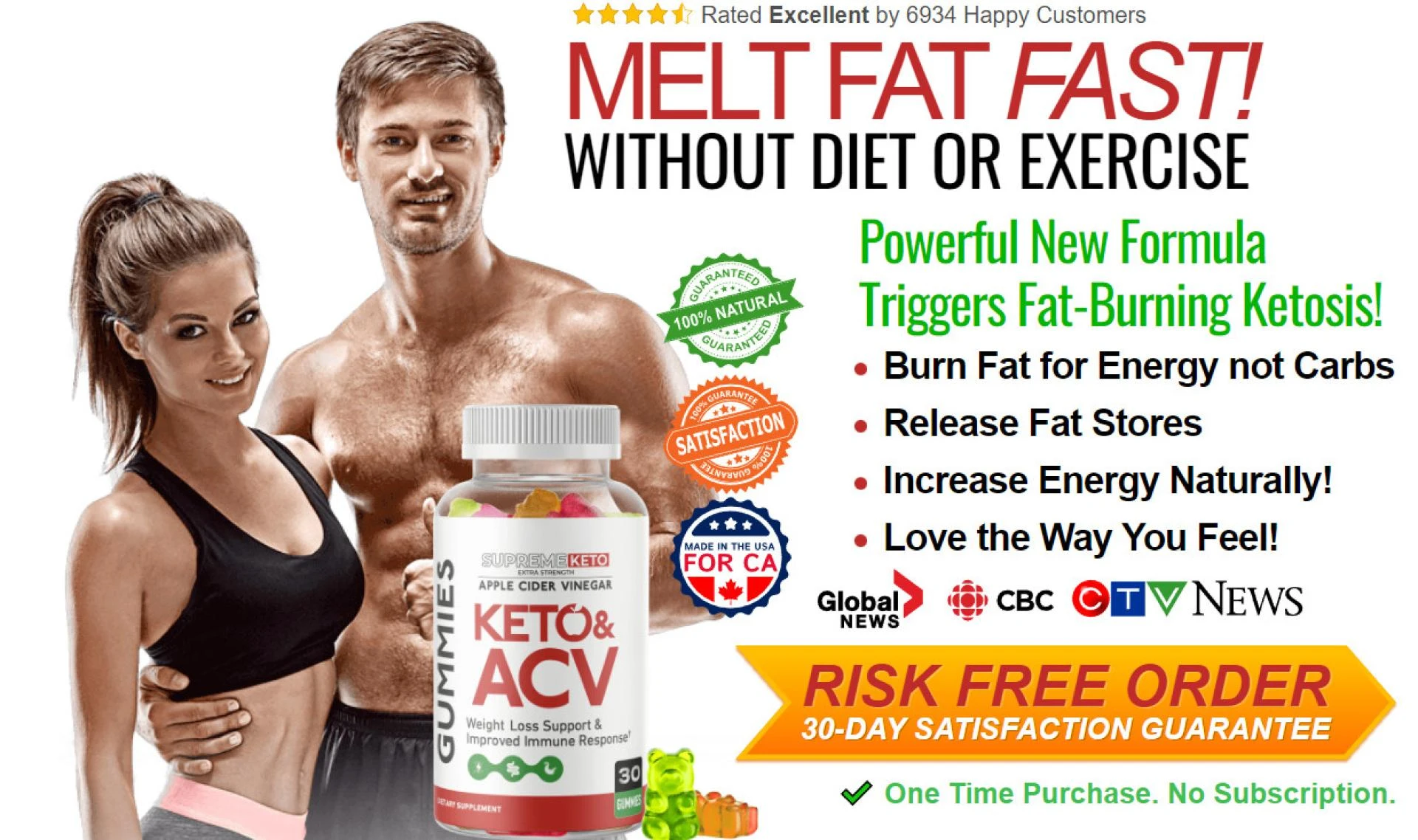 Supreme Keto ACV Gummies (USA, Canada) Working, Benefits &amp; Reviews