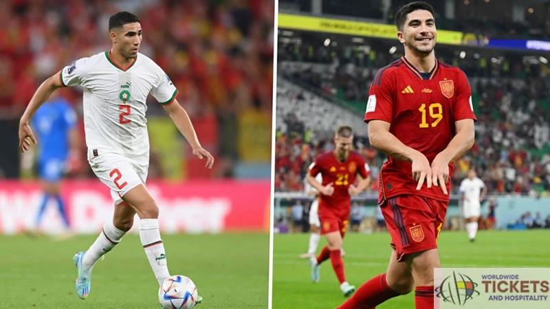 Football World Cup: Spain squad training for Round of 16 clash