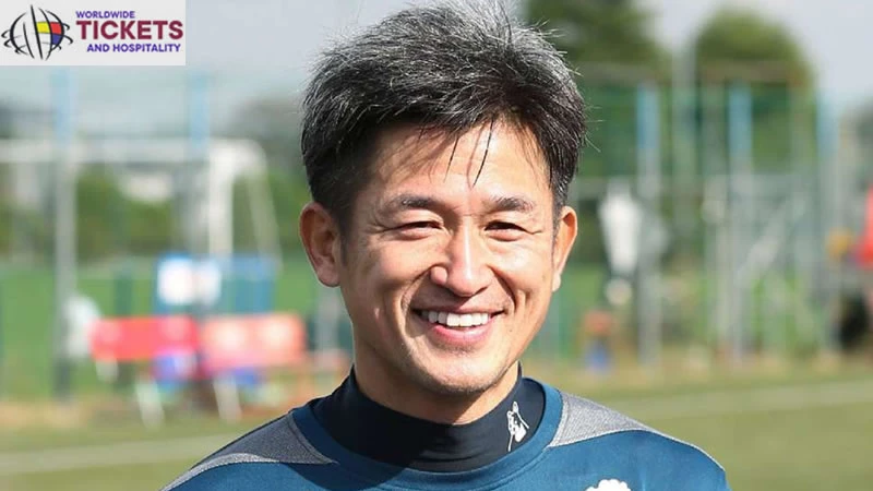 Football World Cup: Kazuyoshi Miura has rewritten his record