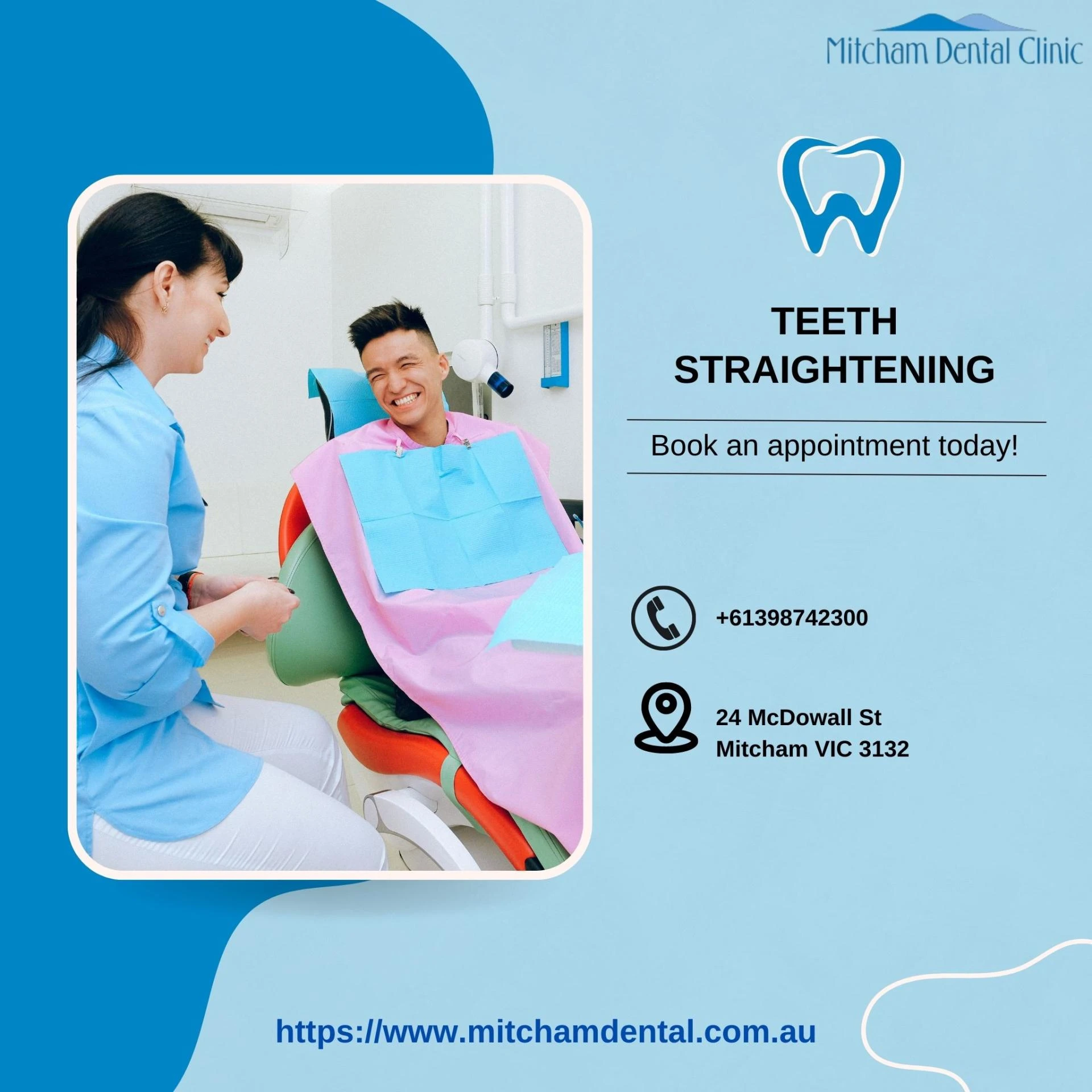 Transform Your Smile with Teeth Straightening Services at Mitcham Dental