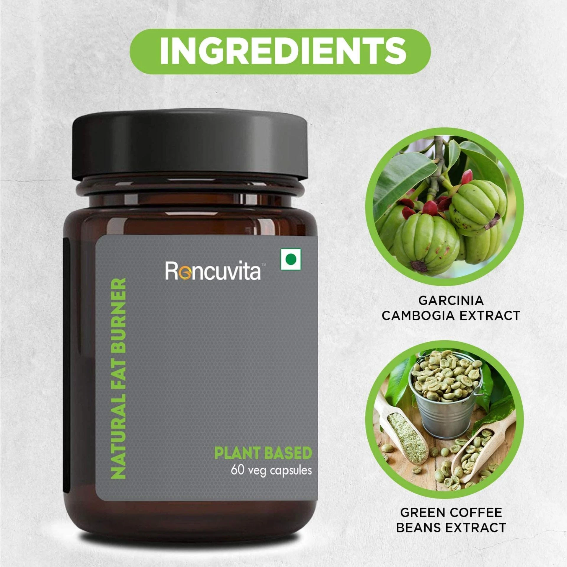 Garcinia Cambogia and Green Coffee Beans Capsules