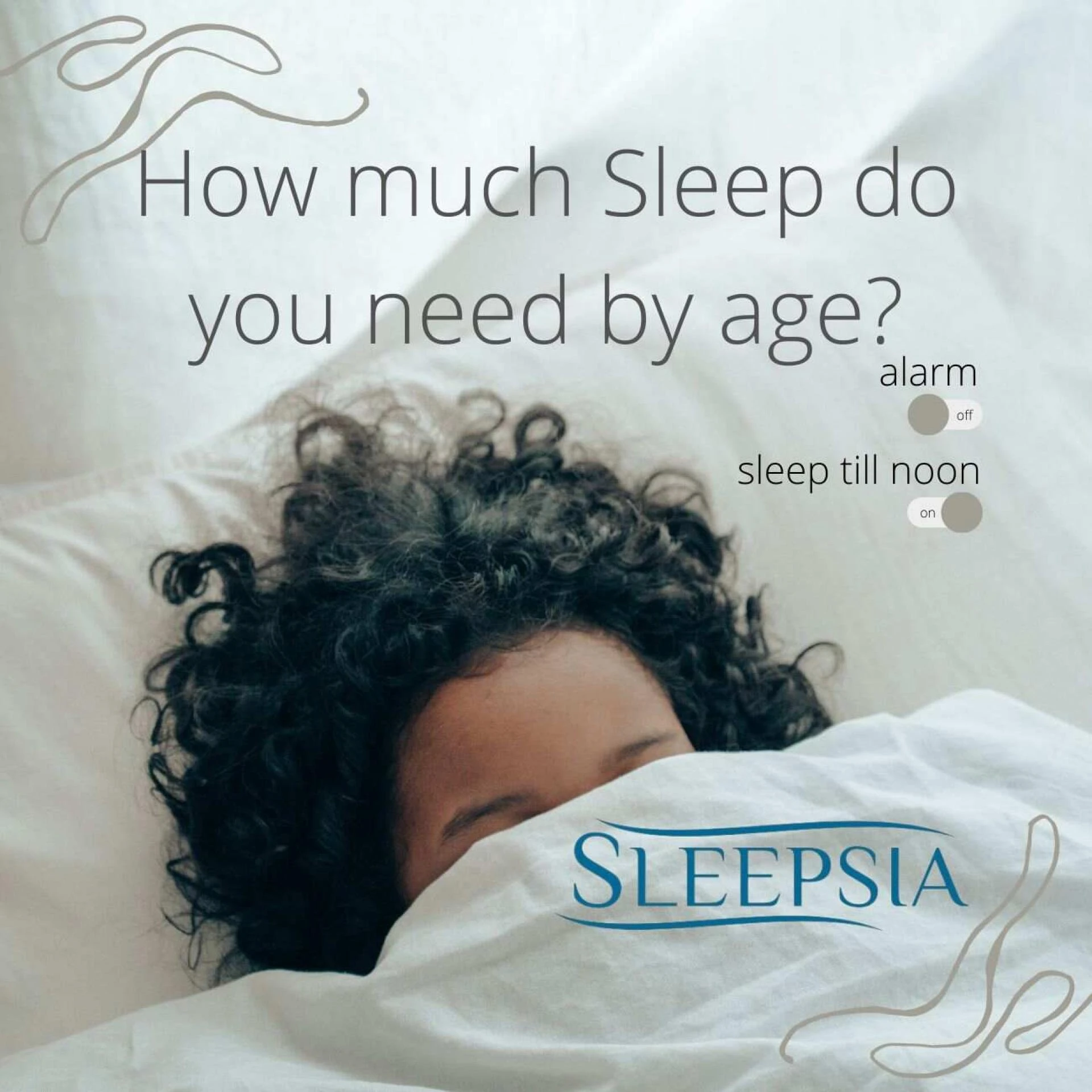 How much Sleep do you need by age?