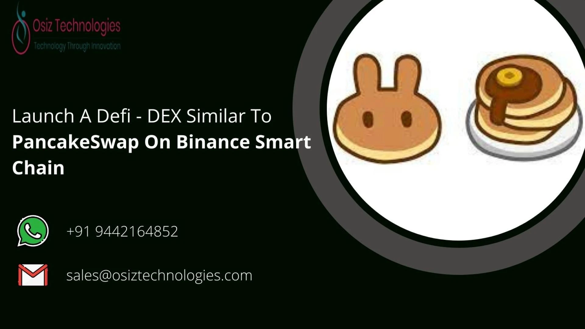Launch A Defi - DEX Similar To PancakeSwap On Binance Smart Chain.