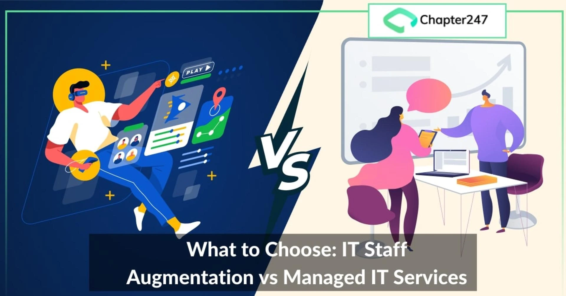 What to Choose: IT Staff Augmentation vs Managed IT Services