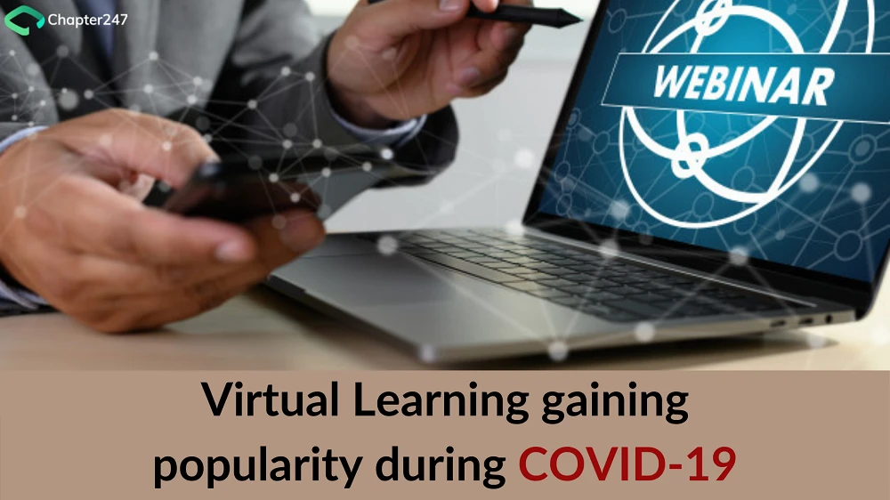 Virtual Learning gaining popularity during COVID-19