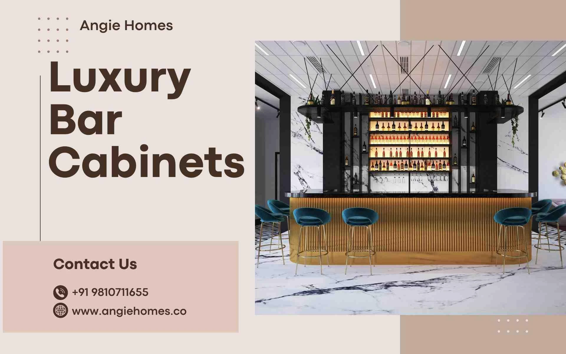 Elevate Your Home with a Luxury Bar Cabinet: The Epitome of Elegance