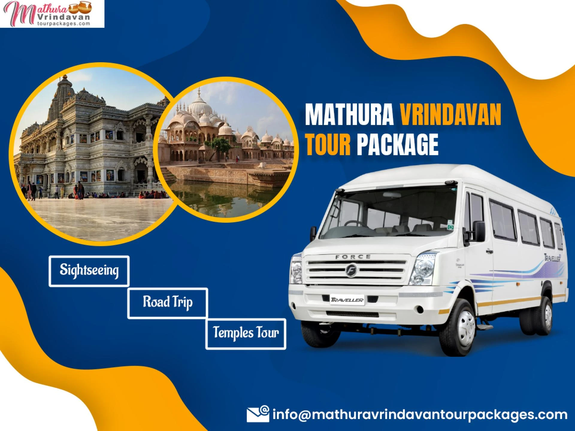 Book Affordable Mathura Vrindavan Tour Package