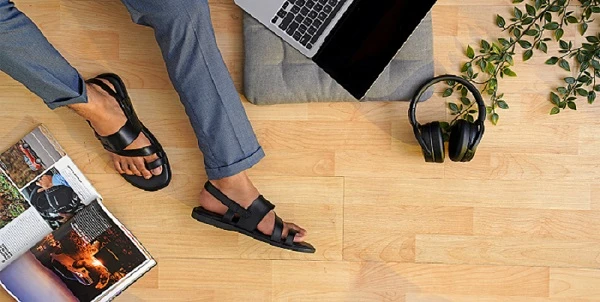 Buy Mens Leather Flip Flops Online in India