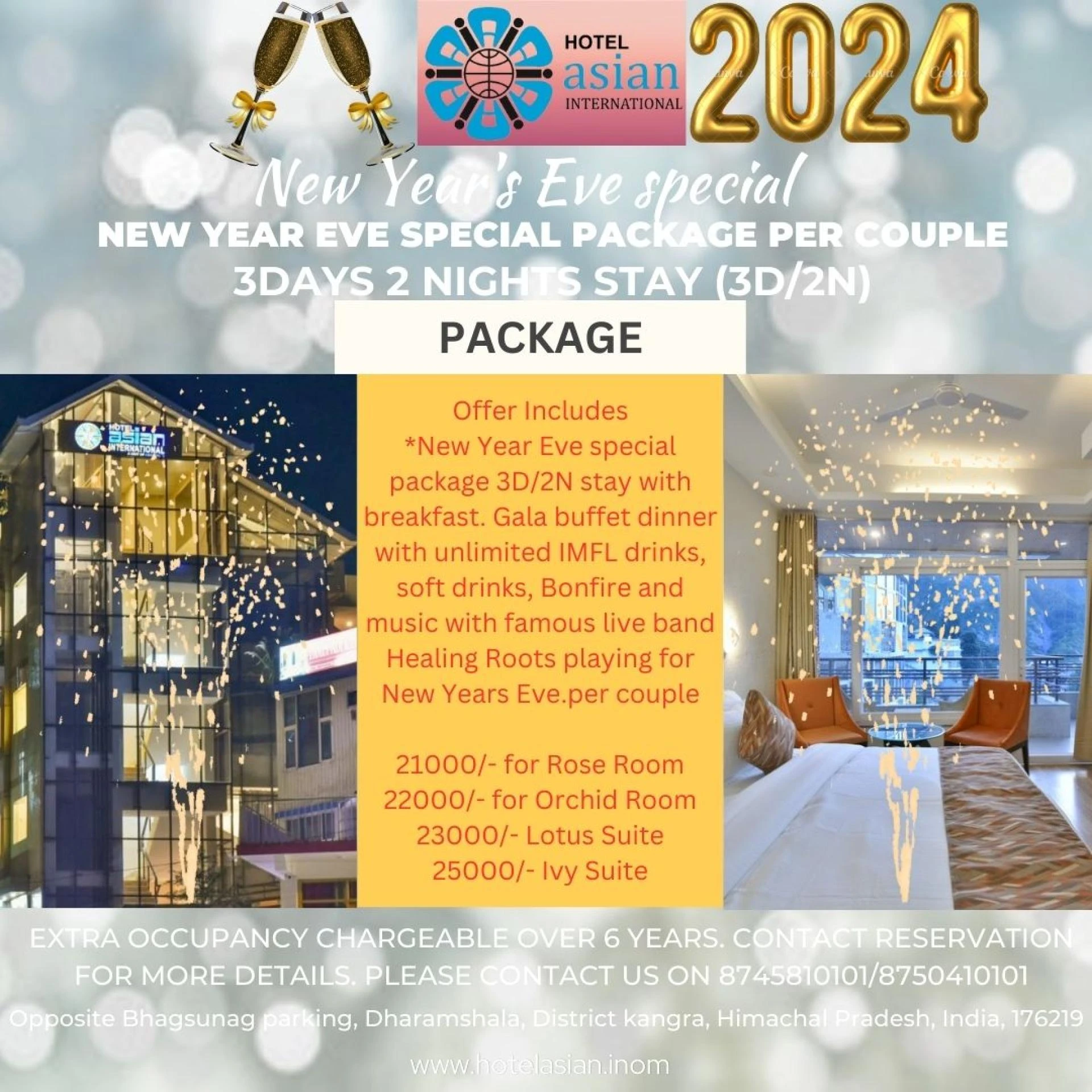 New Year Bliss: 3D/2N, Gala Dinner, &amp; Live Band