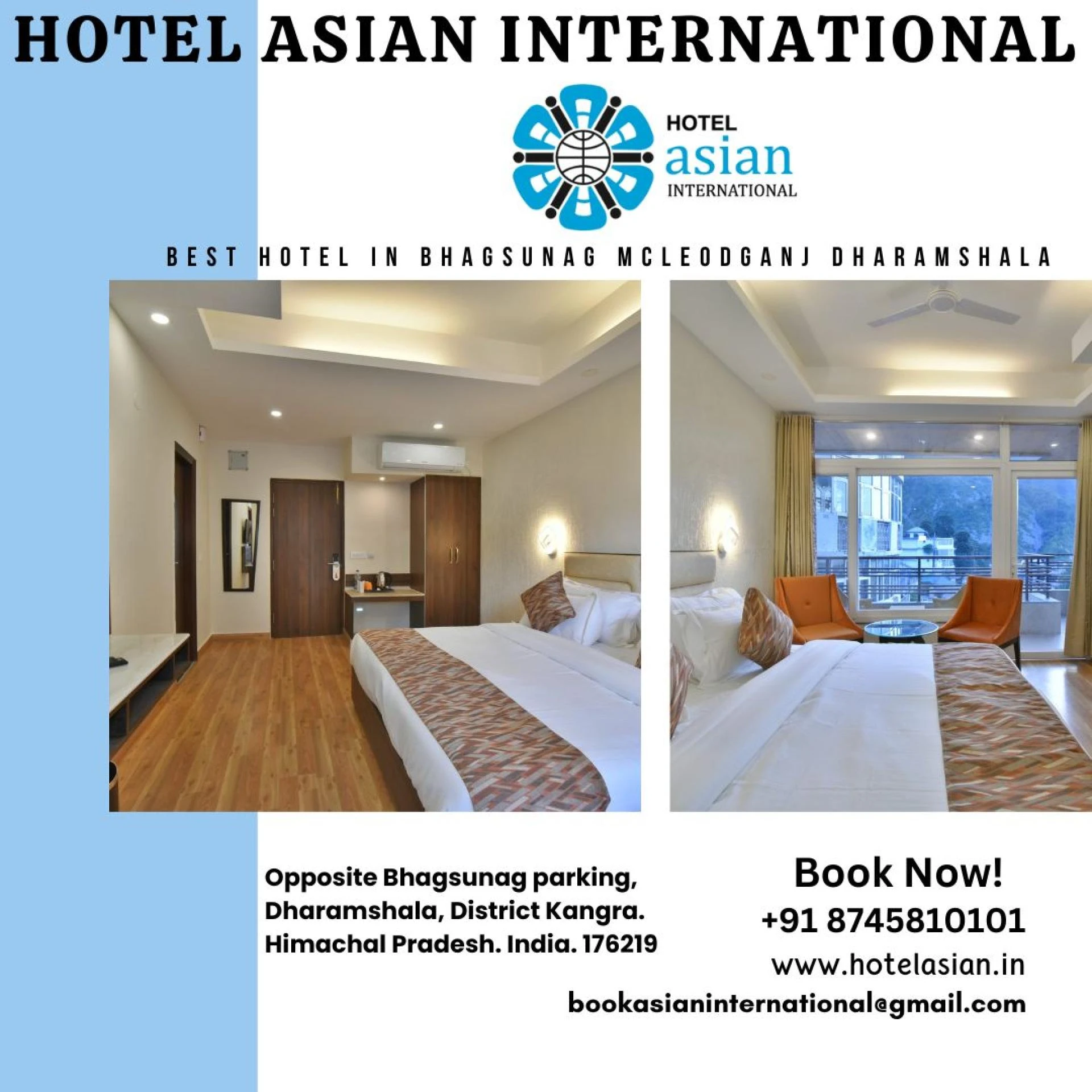 Best Hotel in Bhagsunag Mcleodganj Dharamshala