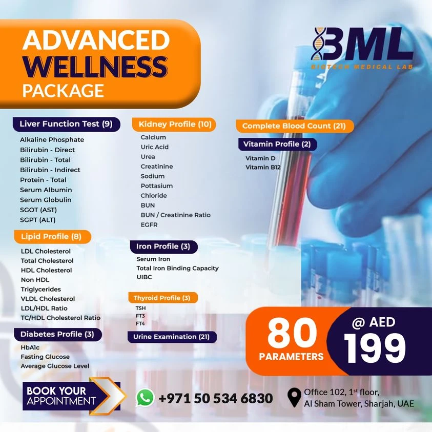 Biotech Medical Lab, Sharjah — Your Trusted Hub for Clinical Laboratory Services