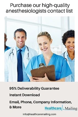 Where do I buy verified anesthesiologists email addresses?