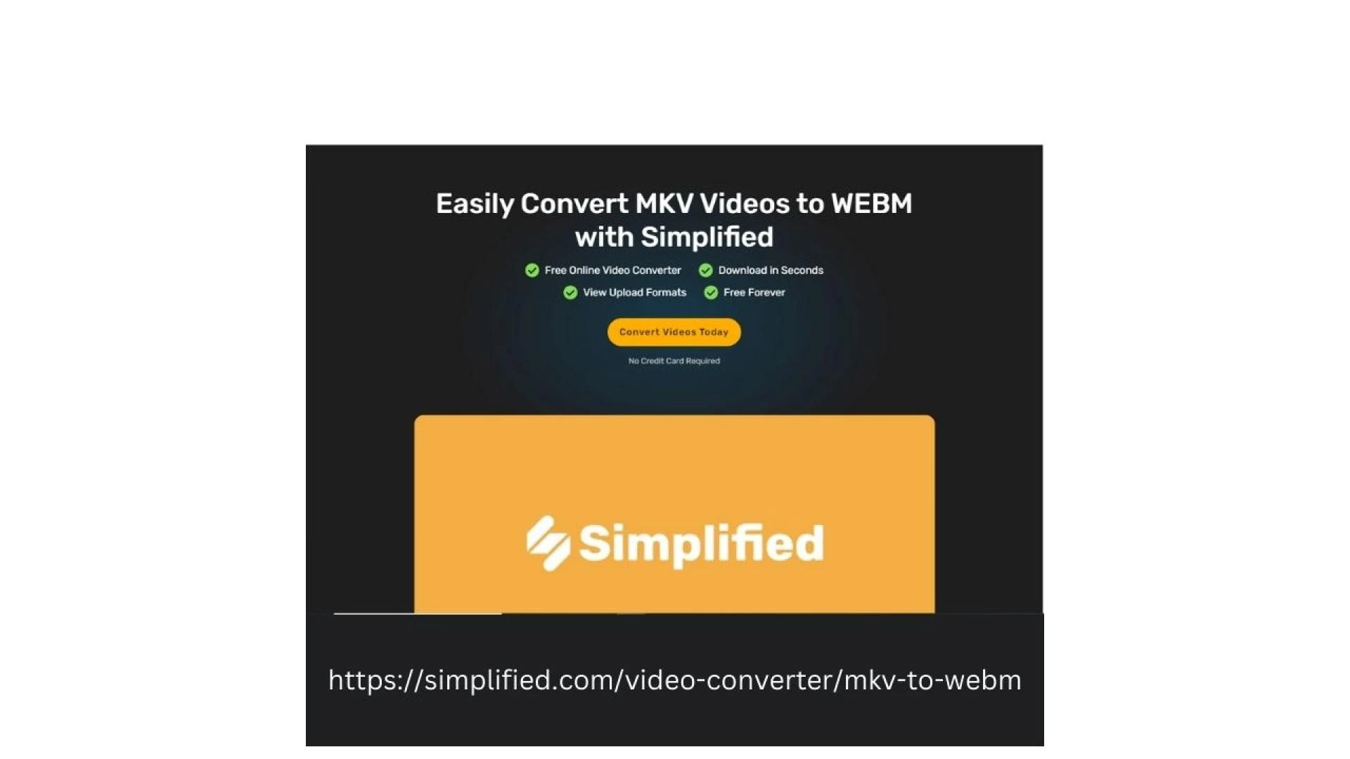 Simplified: Streamline Your Media Workflow - Convert MKV to WebM