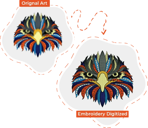 UK Based Embroidery Digitizing Service