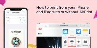 How to Print From Your iPhone or iPad (With and Without AirPrint)
