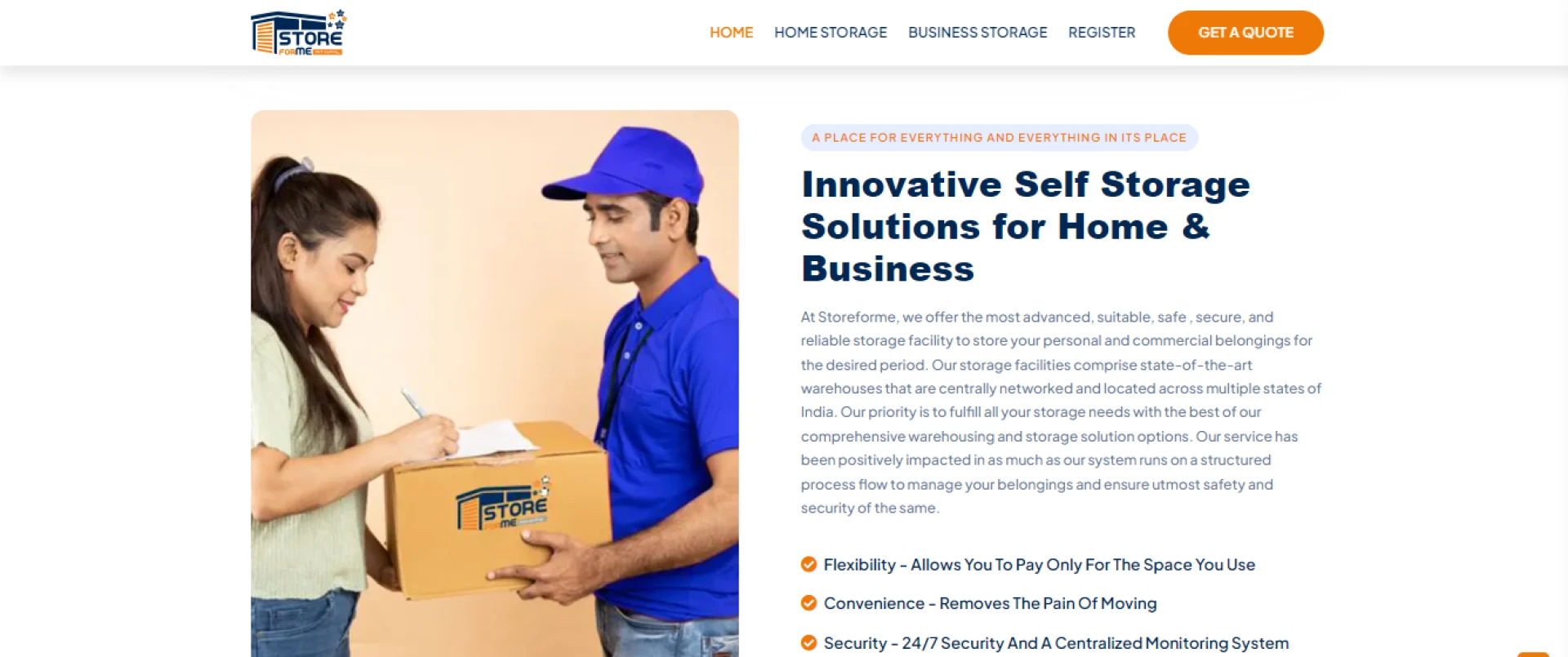 StoreForMe - Revolutionizing Self &amp; Safe Storage Solutions in India