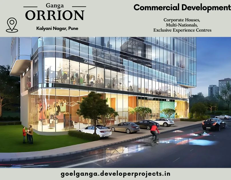 Own A Commercial Space at Ganga Orrion In Kalyani Nagar Pune