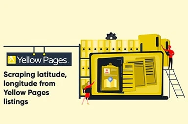 Scraping Latitude, Longitude From Yellow Pages Listings