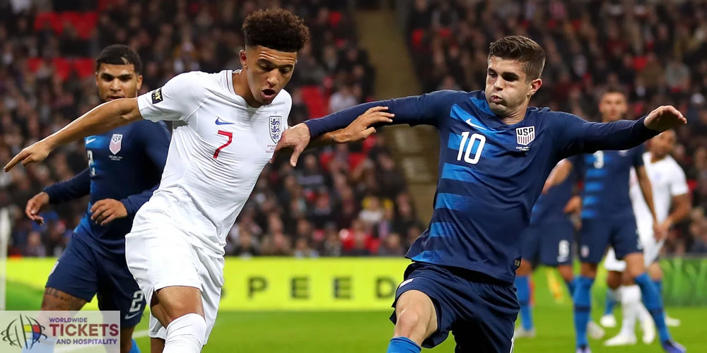 England Vs USA - Southgate as a management guru with England in the Football World Cup campaign