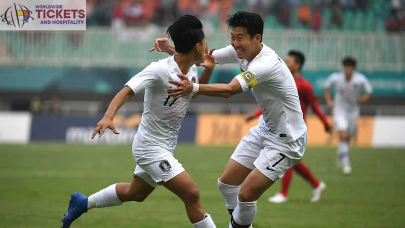 FIFA World Cup - Messi of the South Korea football world cup team is full of emotions