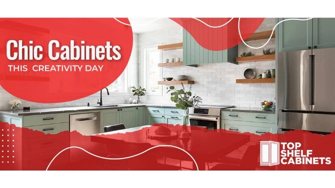 Chic Cabinets this Creativity Day