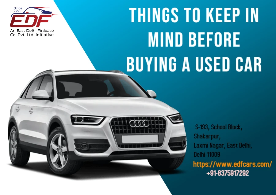 Things to Keep In Mind Before Buying a Used Car