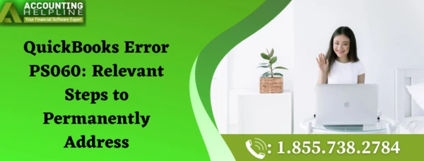 How to overcome from QuickBooks Error PS060