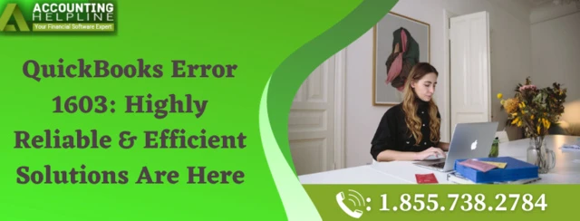 Best ever methods to fix QuickBooks Error 1603