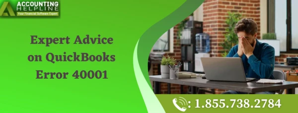 Best ever guide to fix QuickBooks Error 40001