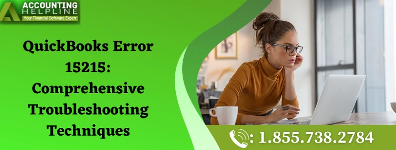 An Easy Way To Quickly Resolve QuickBooks Error 15215