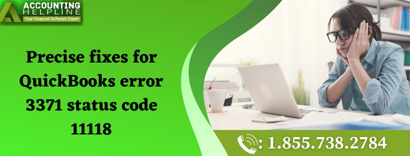 Quick And Easy Fixes For QuickBooks Error 3371 Status Code 11118