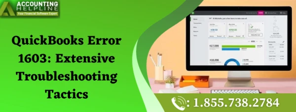 Here's an easy method to eliminate QuickBooks Error 1603