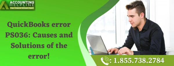 A proper way to Resolve QuickBooks Error PS036