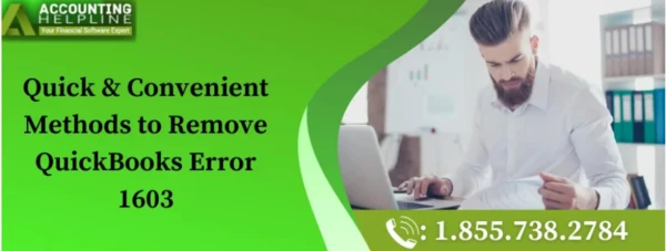A complete guide to resolve QuickBooks Error 1603 instantly