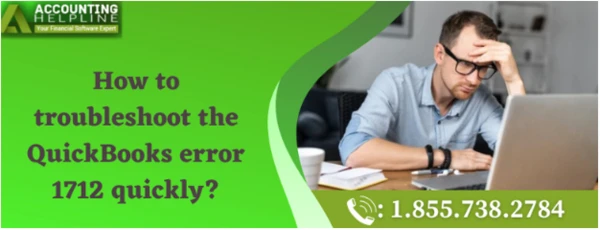 Here's an easy method to fix QuickBooks Error 1712