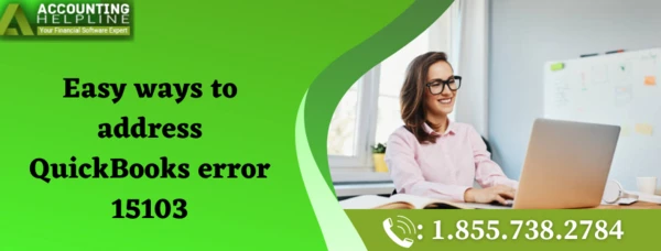 A proper way to fix QuickBooks Error 15103