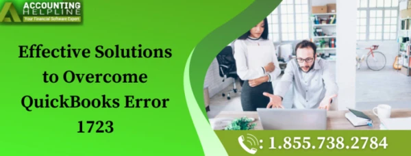 Easy ways to instantly fix QuickBooks Error 1723