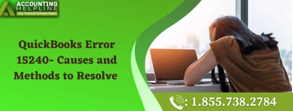 Here's an easy method to fix QuickBooks Error 15240
