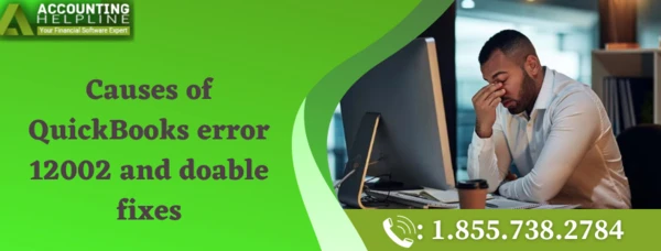 An effective method to resolve QuickBooks Error 12002
