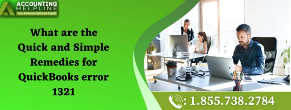 A complete guide about QuickBooks Error 1321