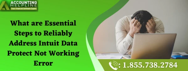 An effective guide to fix Intuit Data Protect Not Working issue