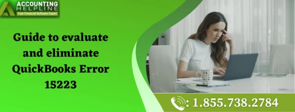 Fix QuickBooks Error 15223 with these easy methods