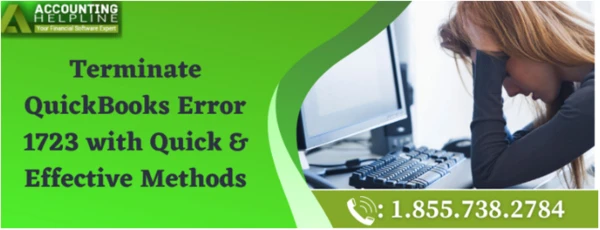 Easy fixing guide for QuickBooks Error 1723