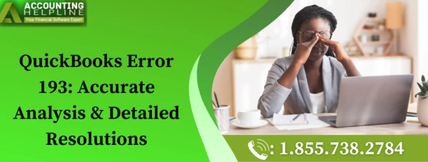 A proper way to Resolve QuickBooks Error 193