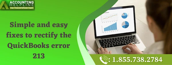 Easy fixing guide for QuickBooks Error 213