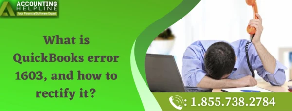 Easy guide to fix QuickBooks Error 1603