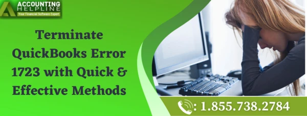 Easy ways to instantly fix QuickBooks Error 1723