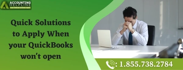 How to fix QuickBooks won't open issue