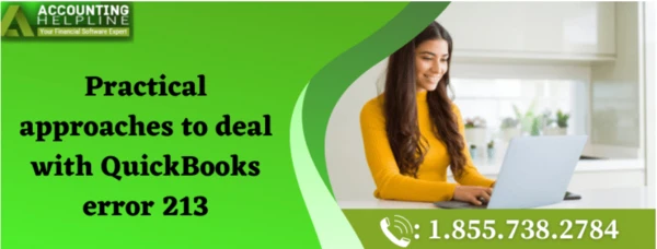 A quick method to fix QuickBooks Error 213