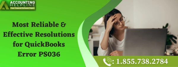 Here's An easy method to fix QuickBooks Error PS036